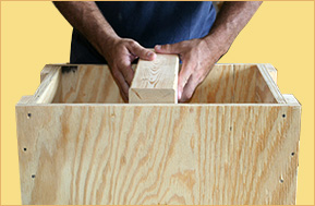 Manufacturing crates